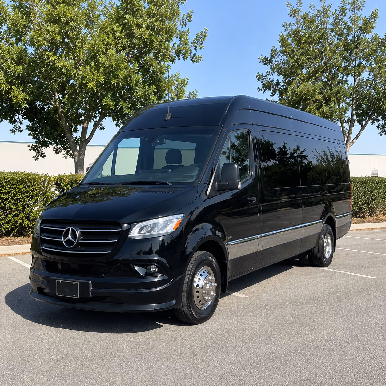 Vallejo Airport Shuttle & Transportation party bus exterior