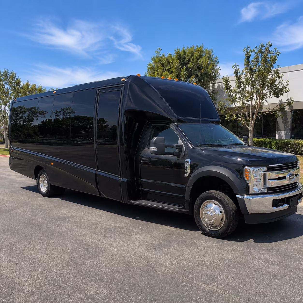 Vallejo Bachelor & Bachelorette Transportation party bus exterior