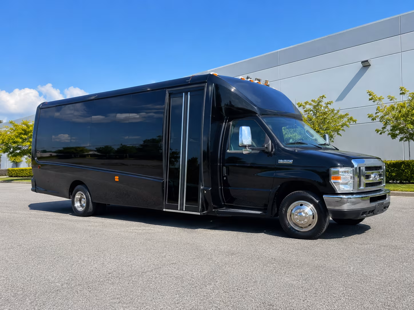 Vallejo Bachelor & Bachelorette Transportation party bus exterior