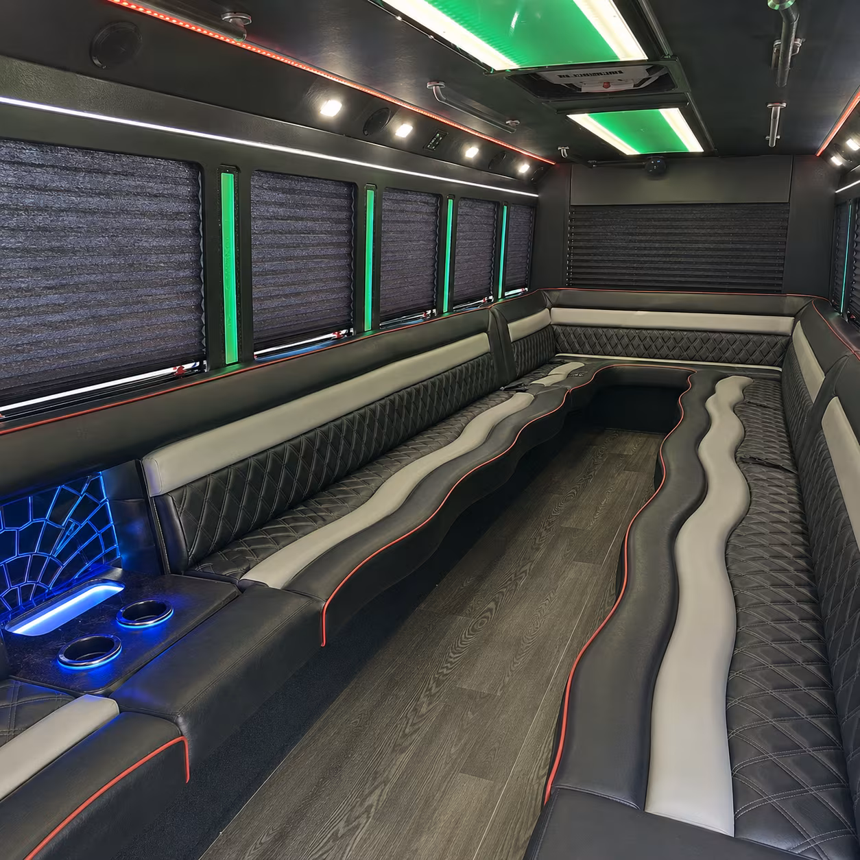 Vallejo Birthday, Sweet 16, & Quinceañera Transportation party bus exterior