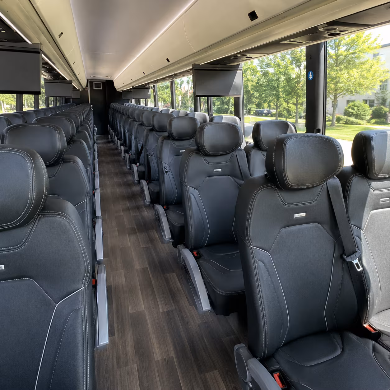 Vallejo Corporate Transportation party bus exterior