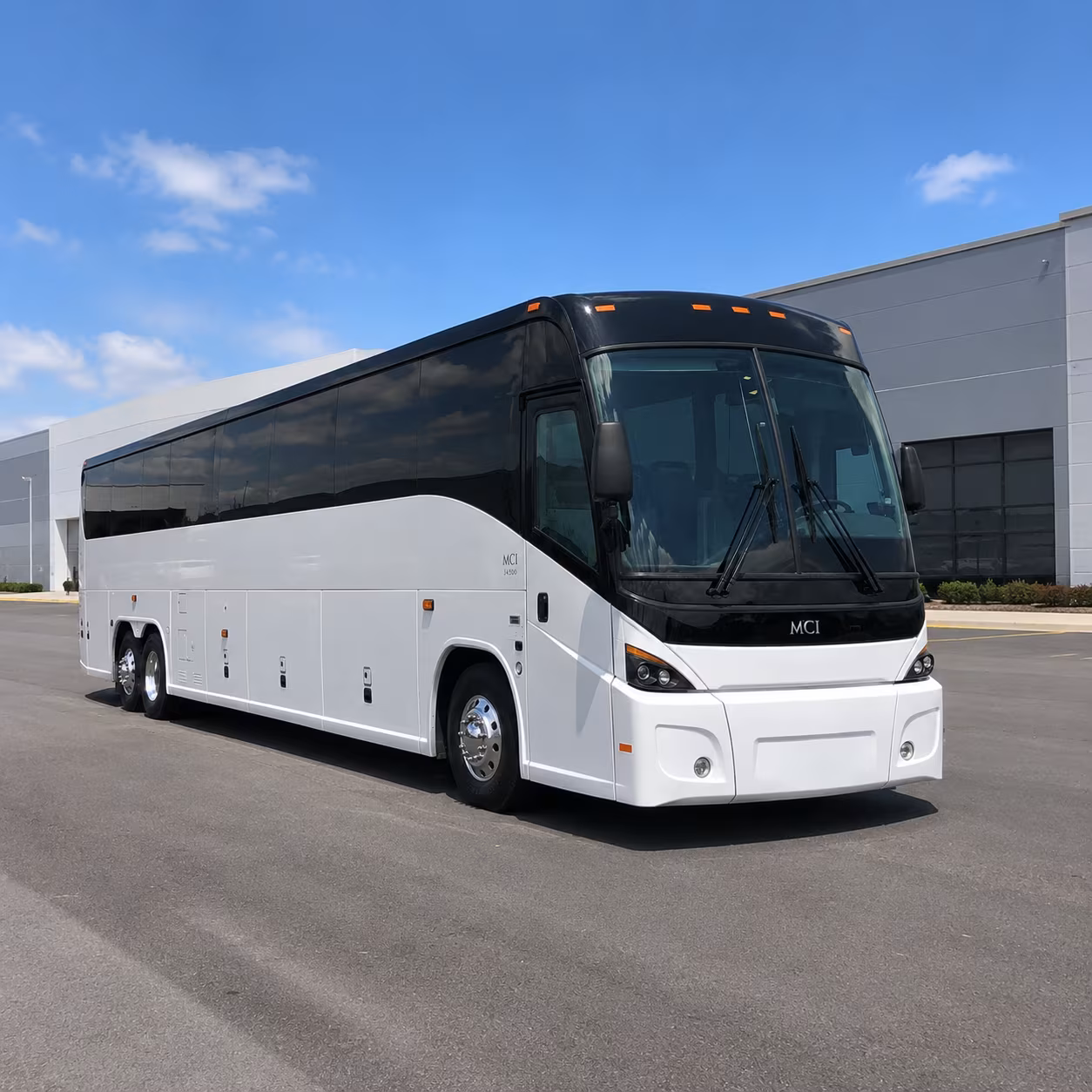Vallejo Corporate Transportation party bus exterior