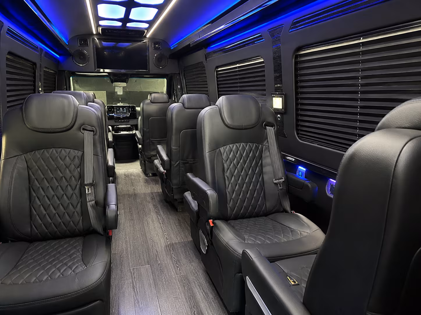 Vallejo Corporate Transportation onboard seating