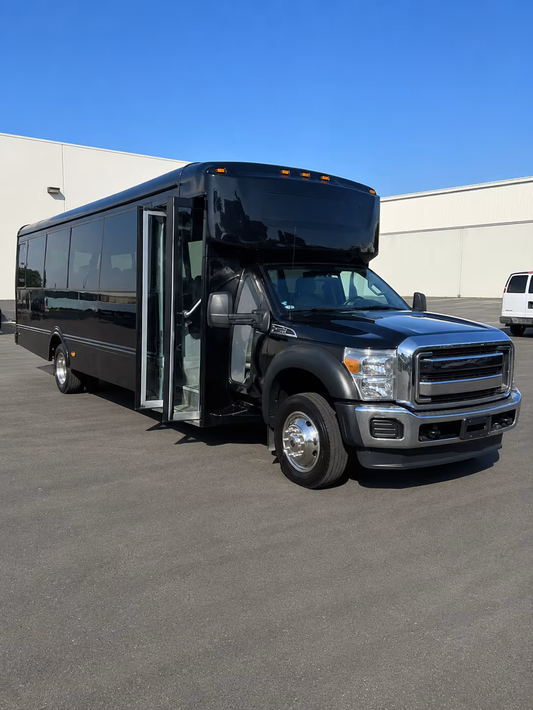 Vallejo Private Event Transportation party bus exterior