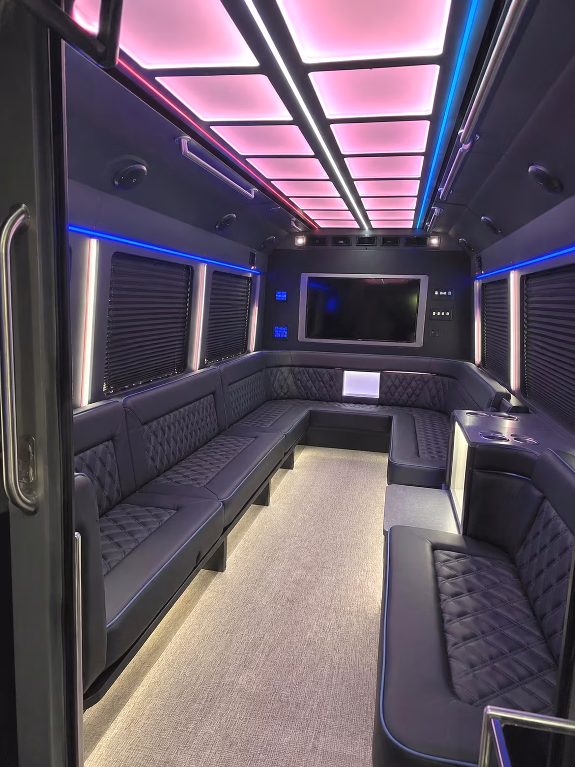 Vallejo Private Event Transportation onboard seating