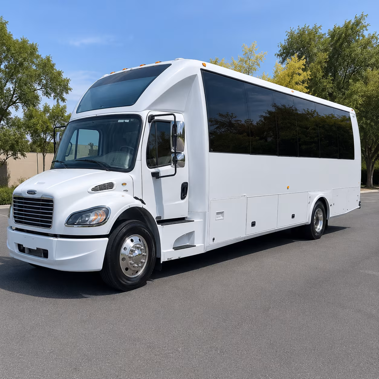 Vallejo Prom & Homecoming Transportation party bus interior