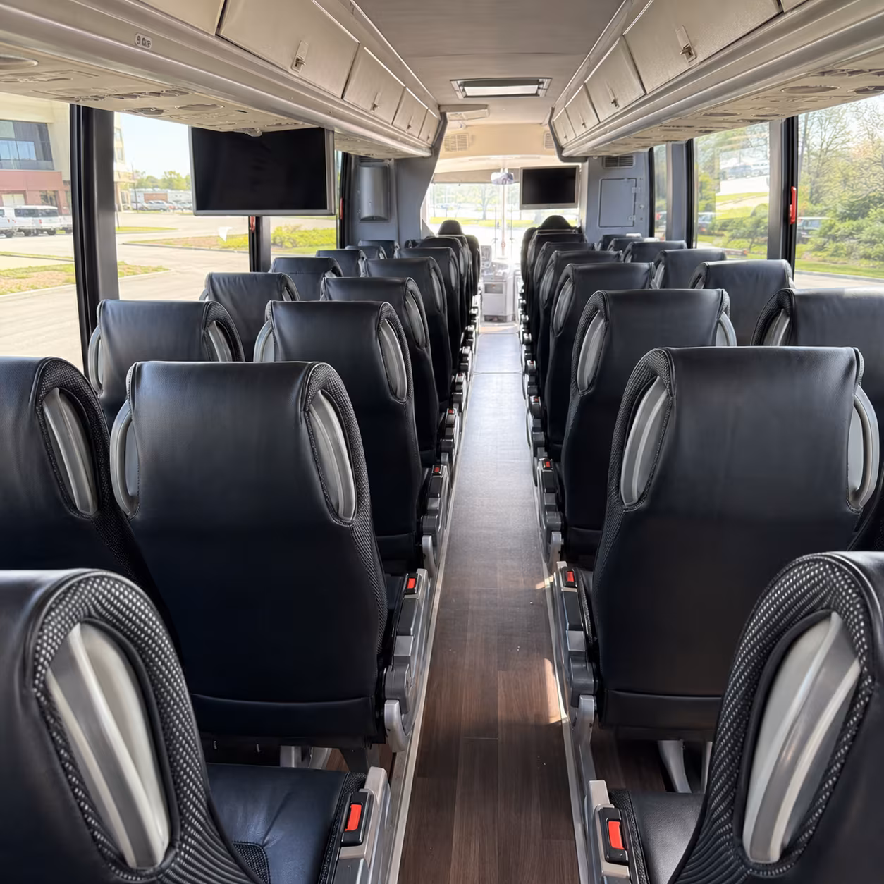 Vallejo School Event Transportation party bus exterior