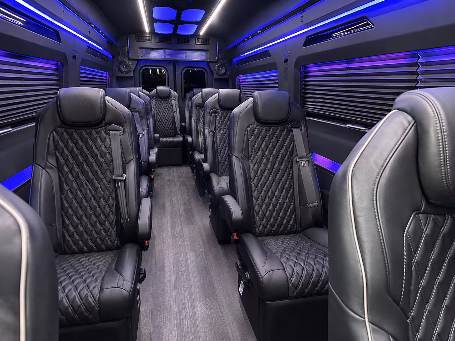 Vallejo School Event Transportation onboard seating