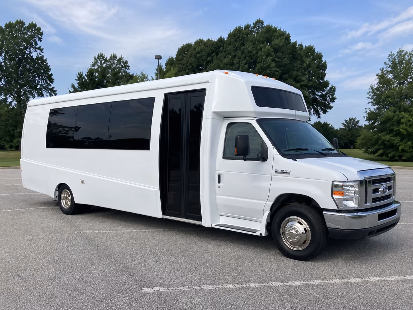 Vallejo Sporting Event Transportation party bus interior