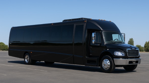 Exterior of Vallejo Party Bus Company's 30 Passenger Party Bus in Concord